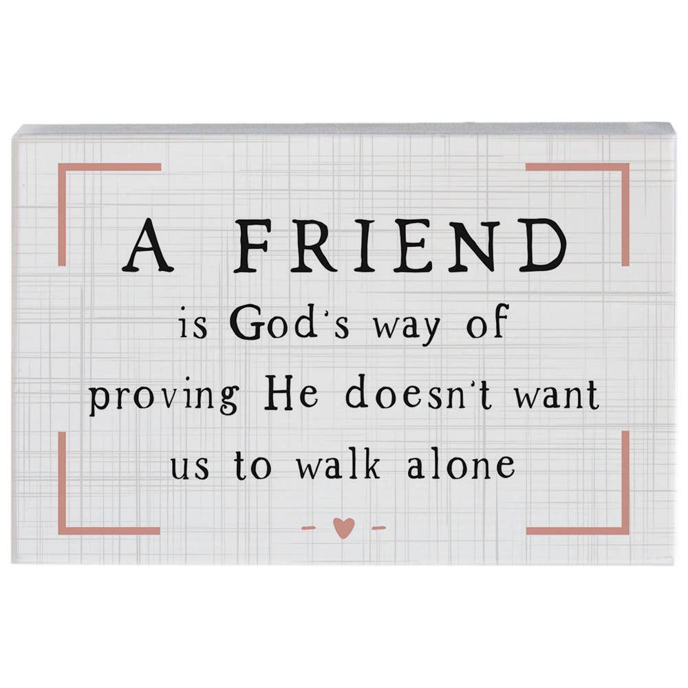 Walk Alone - Small Talk Rectangle
