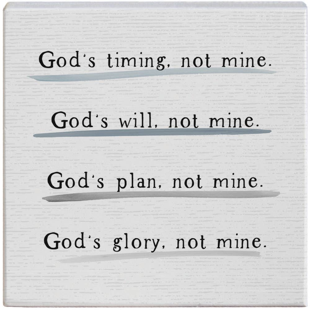 God's Not Mine - Small Talk Square