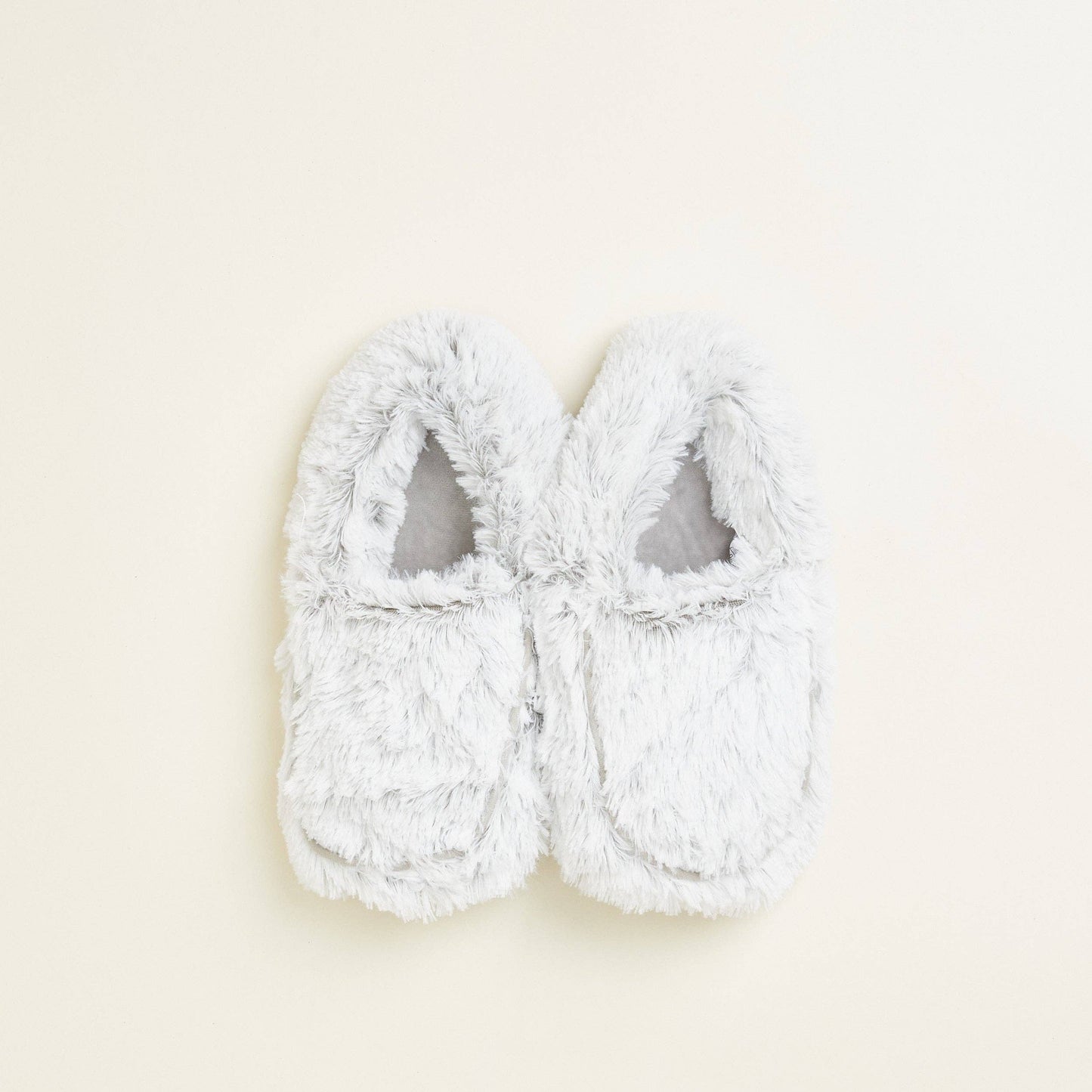 Marshmallow Gray Warmies Slippers