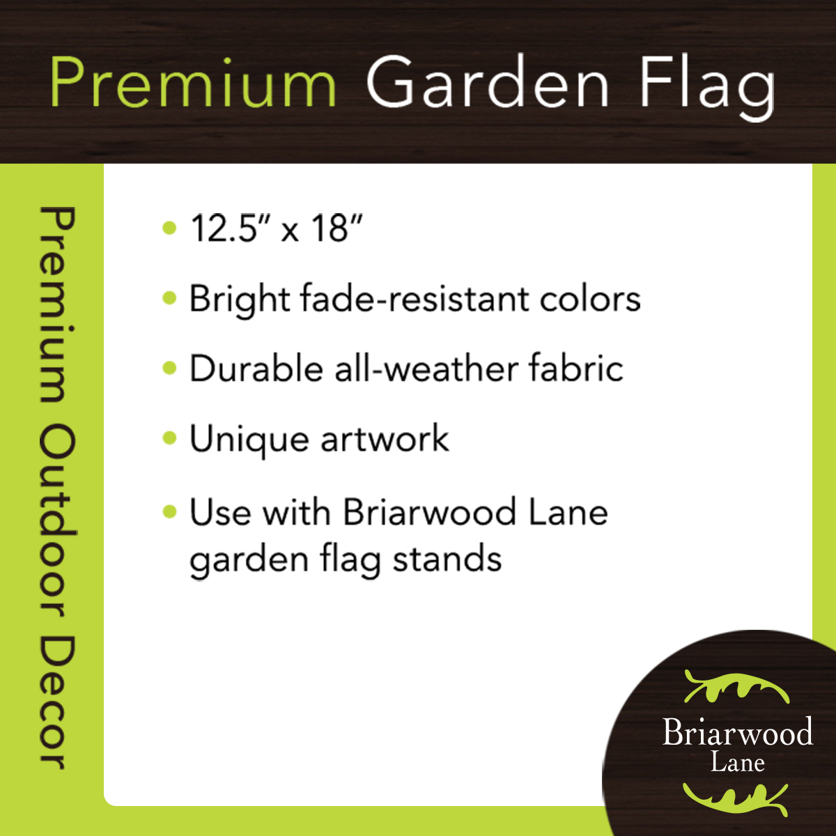 Patriotic Highland Cow Garden Flag