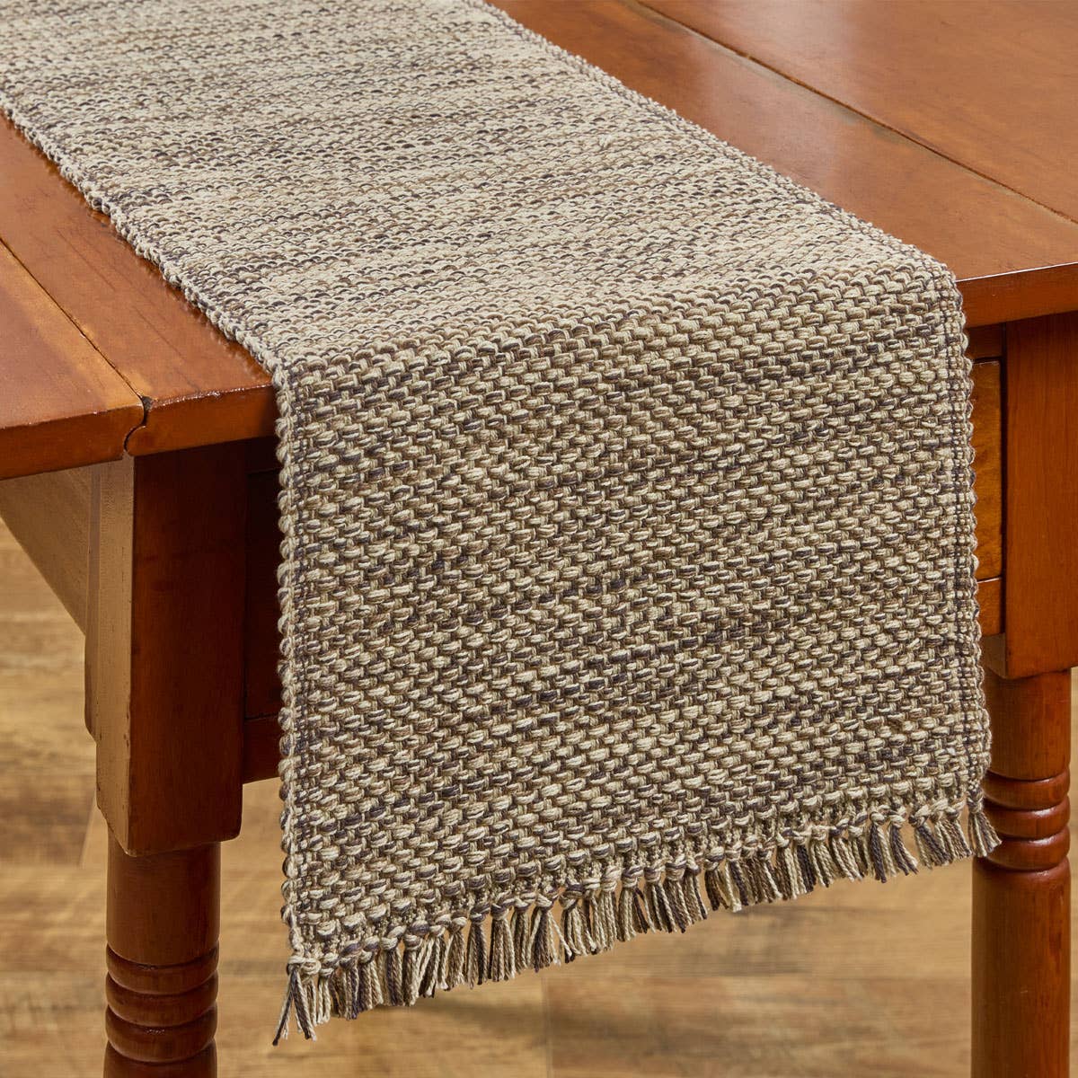 Basketweave Table Runner 13" X36"- Prairie