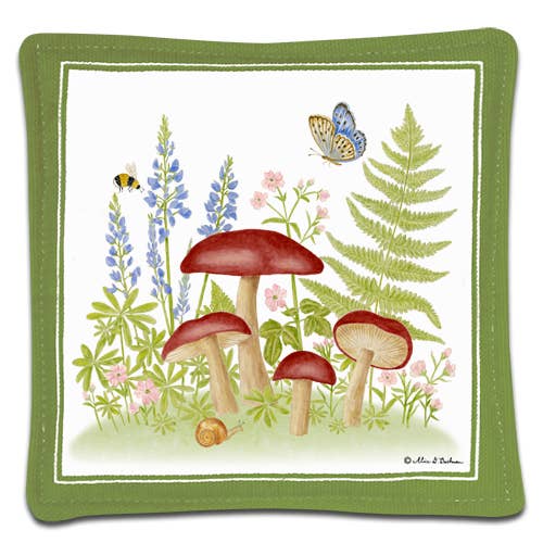 Single Spiced Mug Mat S11-538 Mushroom