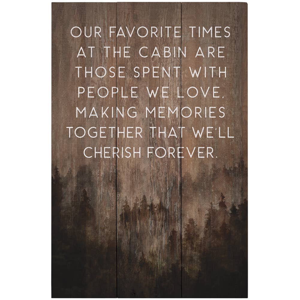 Favorite Times Cabin - Rustic Pallets