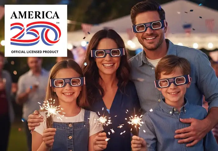 250th Anniversary 3D Fireworks Glasses