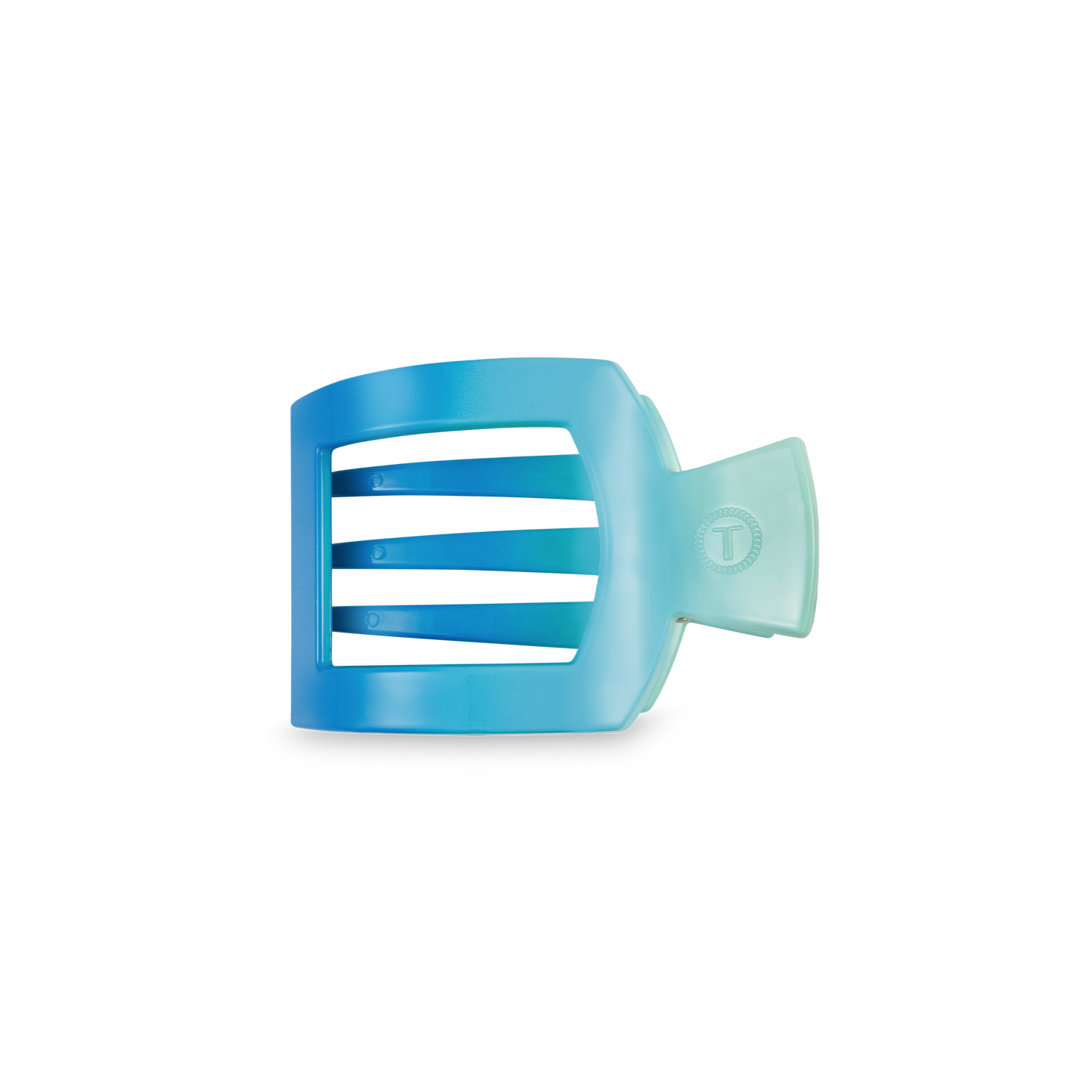 Square Flat Hair Clip | Small | Poolside