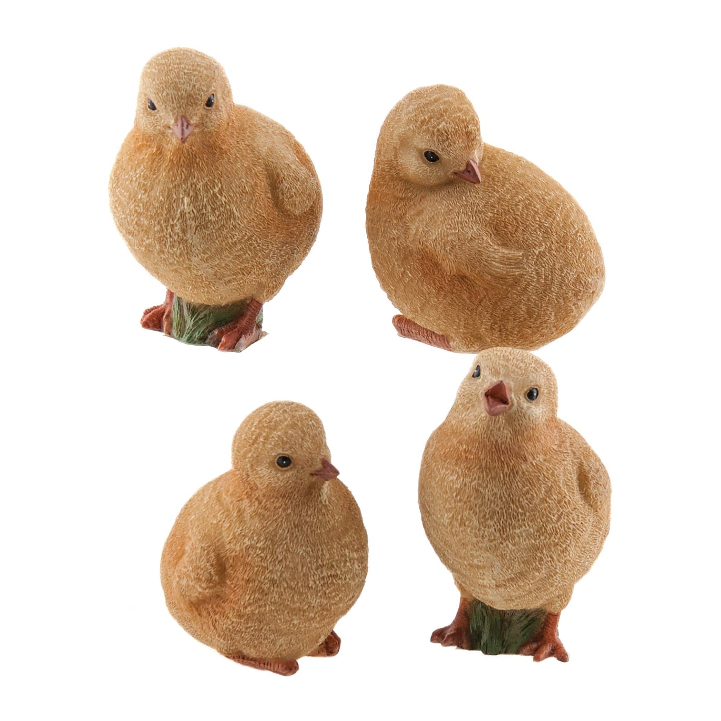 Resin Chick, 4 Assorted