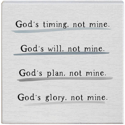 God's Not Mine  - Small Talk Square
