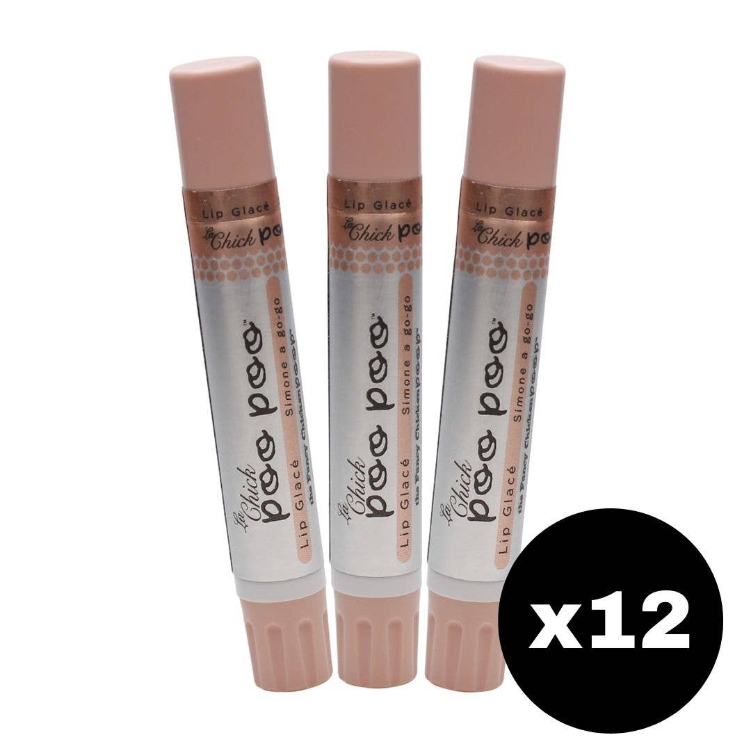 La Chick Poo Poo® Shimmer Lip Balm, BLUSH