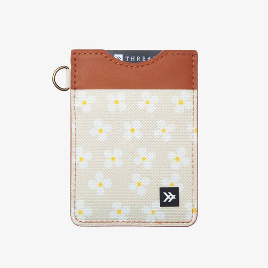 Luna Beige Vertical Wallet