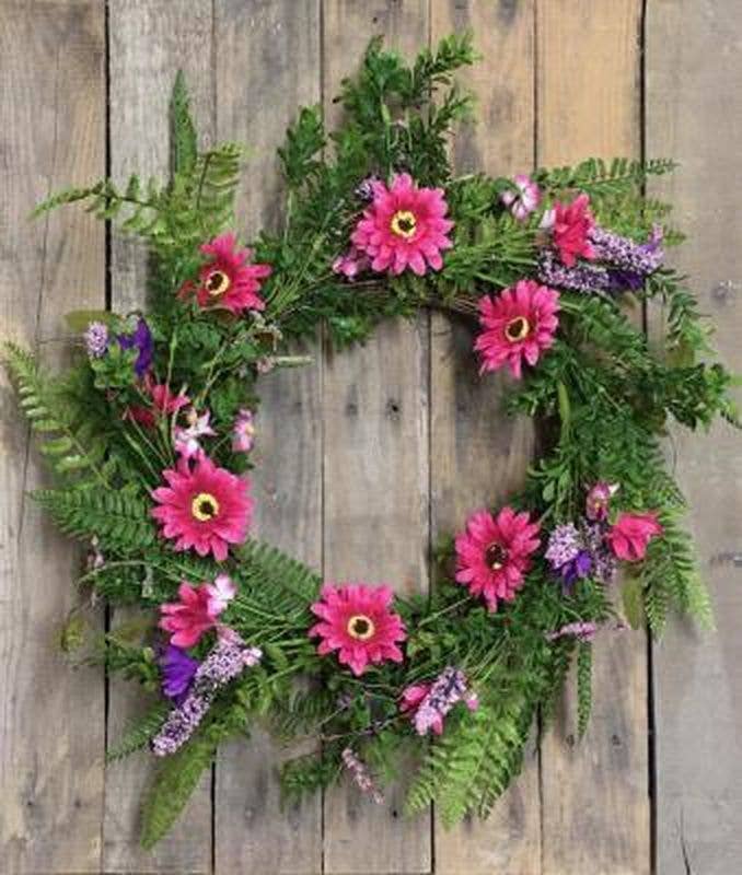 Pink/Purple Wreath