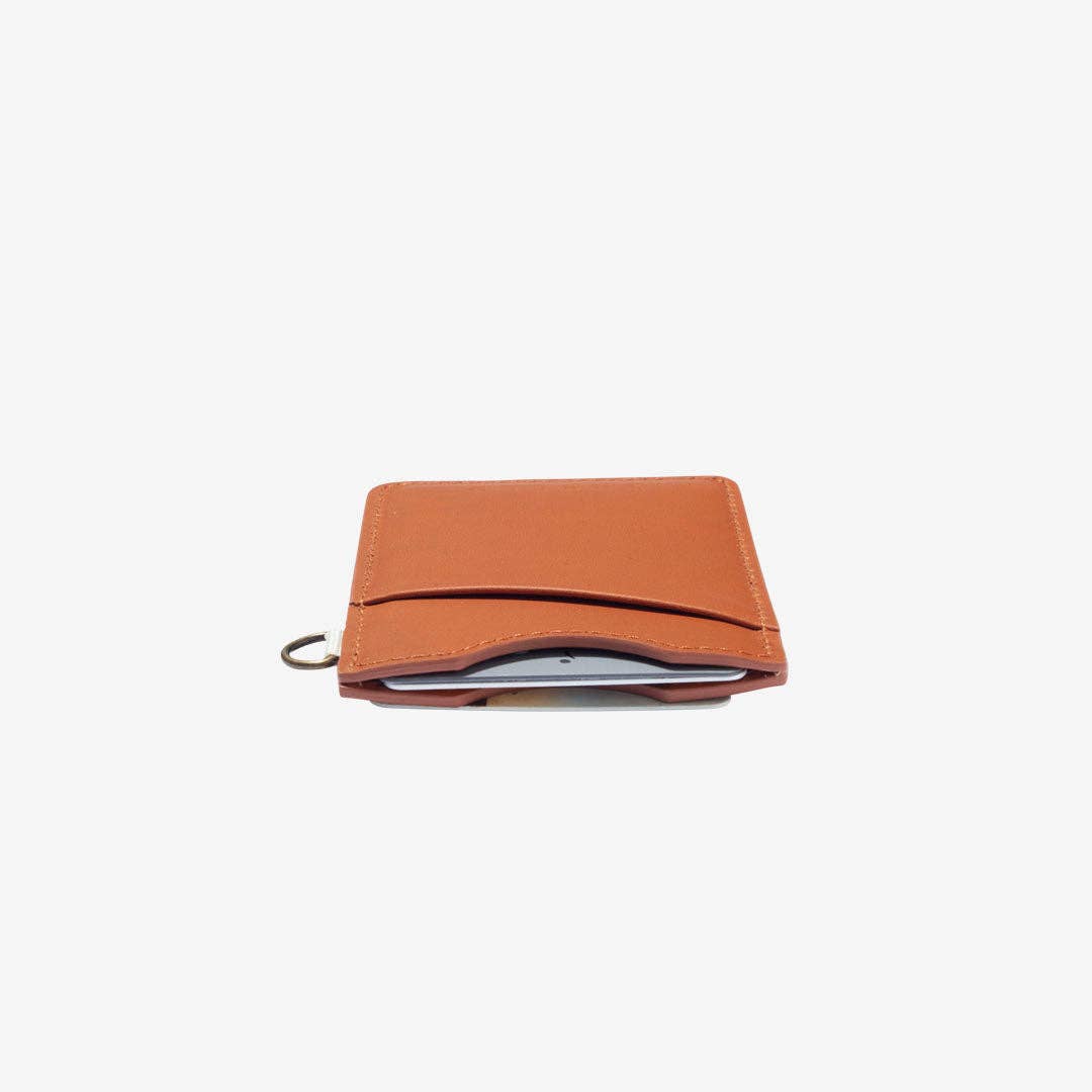Luna Beige Vertical Wallet
