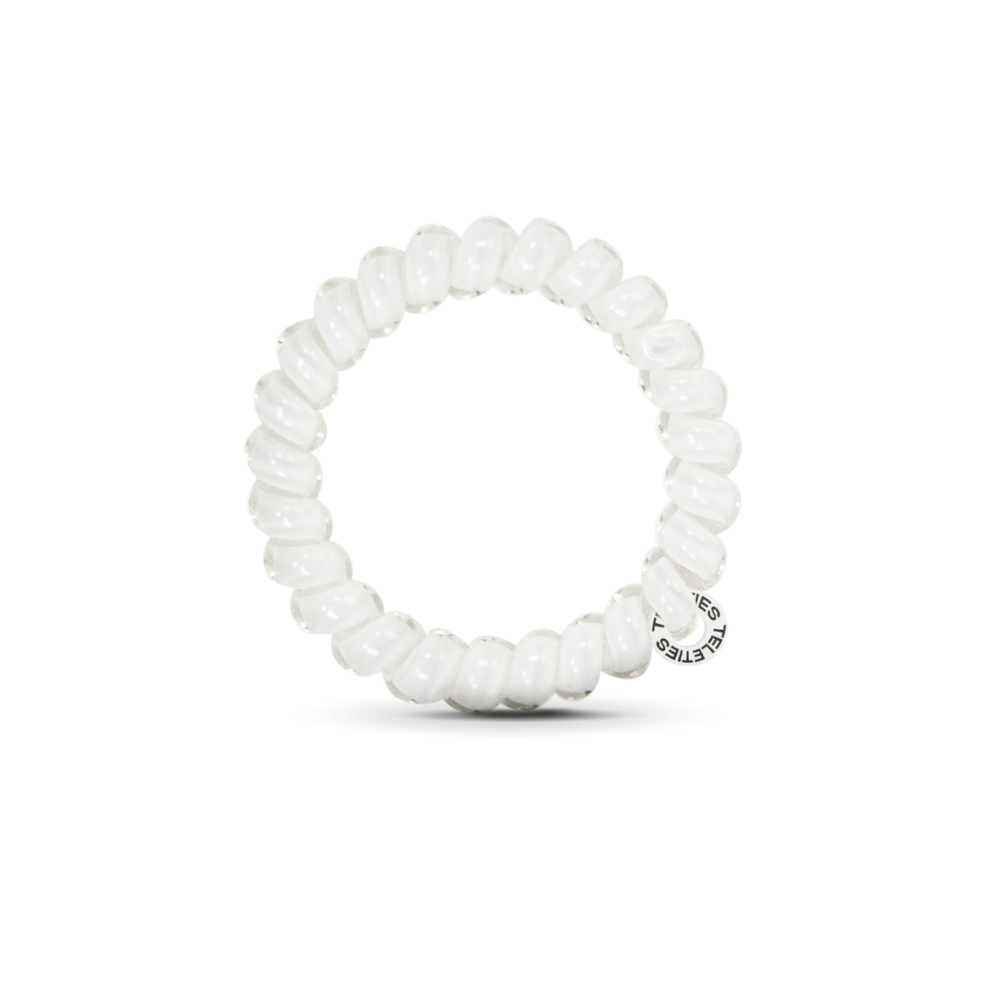 Spiral Hair Coils | Large | Coconut White Hair Ties