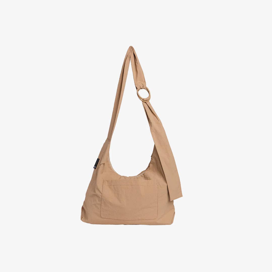 Sand Mini Slouchy Bag