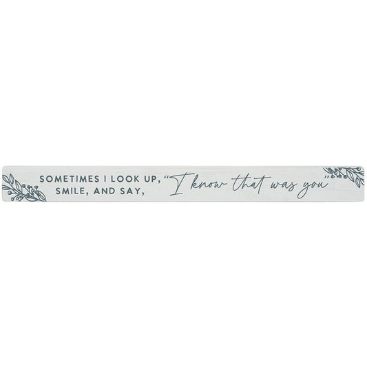 Know That Was You - Talking Sticks