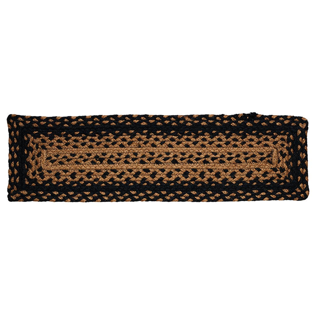 Ebony Jute Braided Area Rug BR-180
