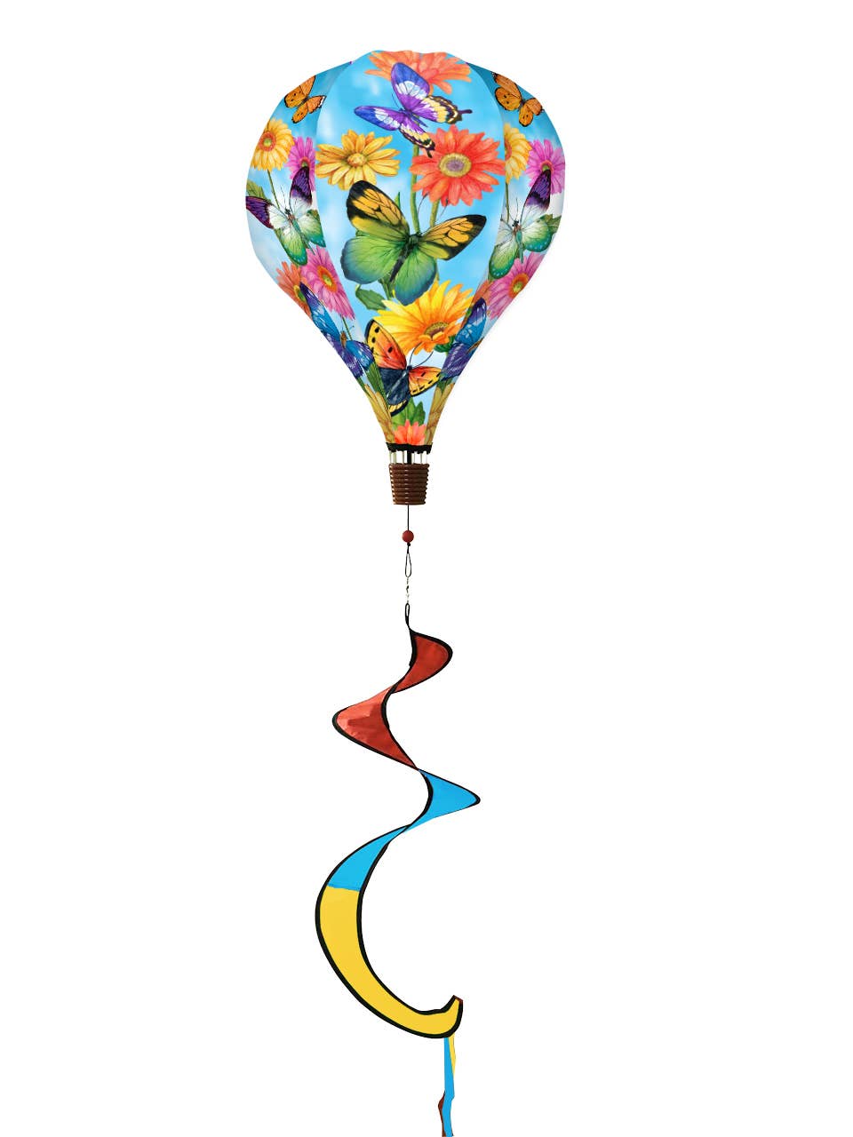 Fluttering Butterflies Hot Air Balloon Spinner