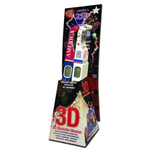 250th Anniversary 3D Fireworks Glasses