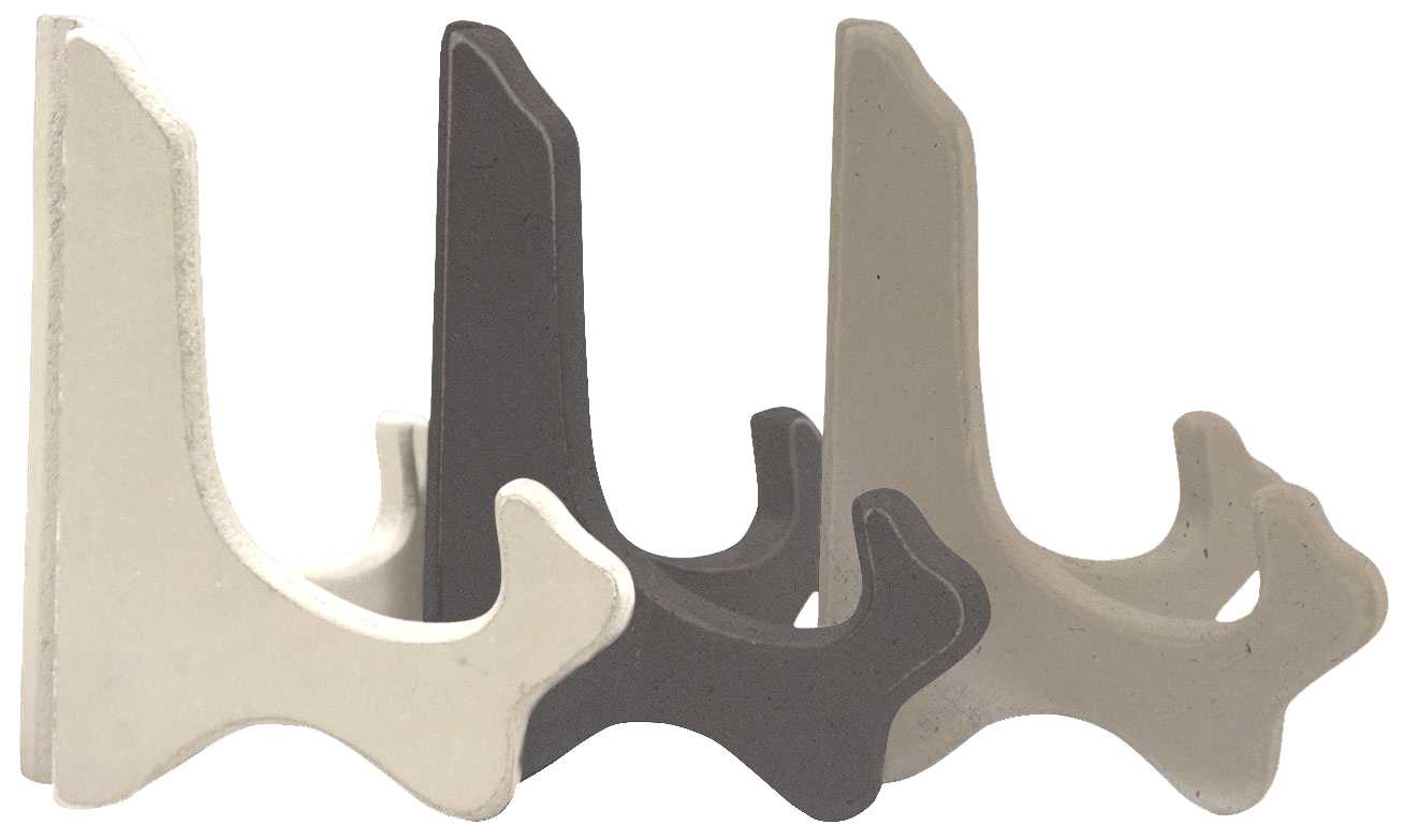 Farmhouse Colors Small Plate Stand, 3 Assorted