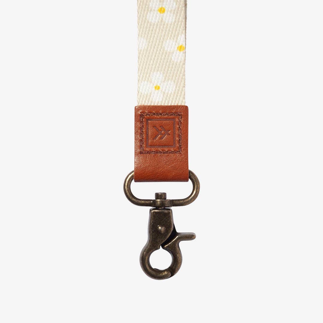 Luna Beige Wrist Lanyard