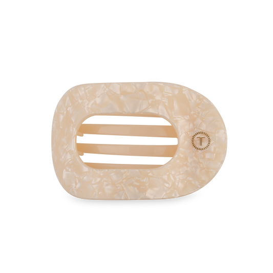 Flat Round Hair Clip | Medium | Soft Surf