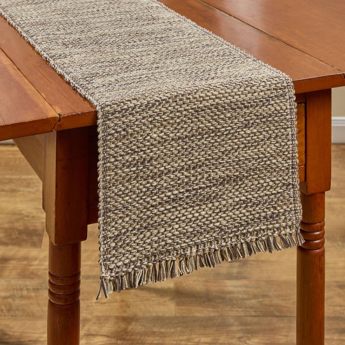 Basketweave Table Runner 13" X36"- Prairie