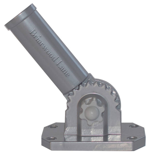 Silver Adjustable Flag Pole Bracket