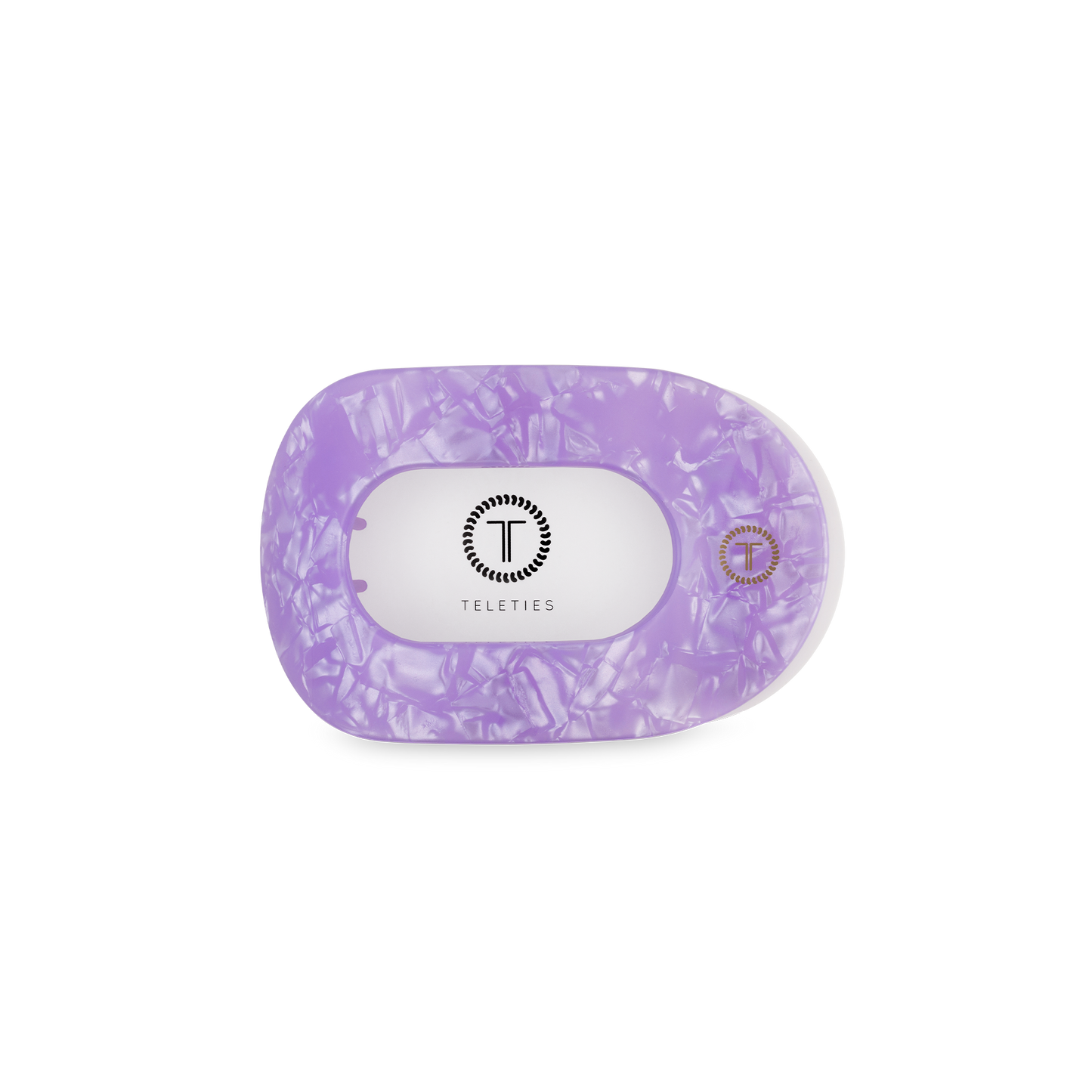 Flat Round Hair Clip | Small | Lavender Mist