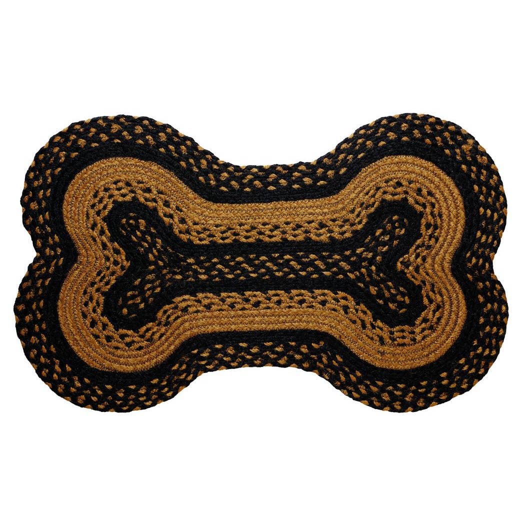 Ebony Jute Braided Area Rug BR-180