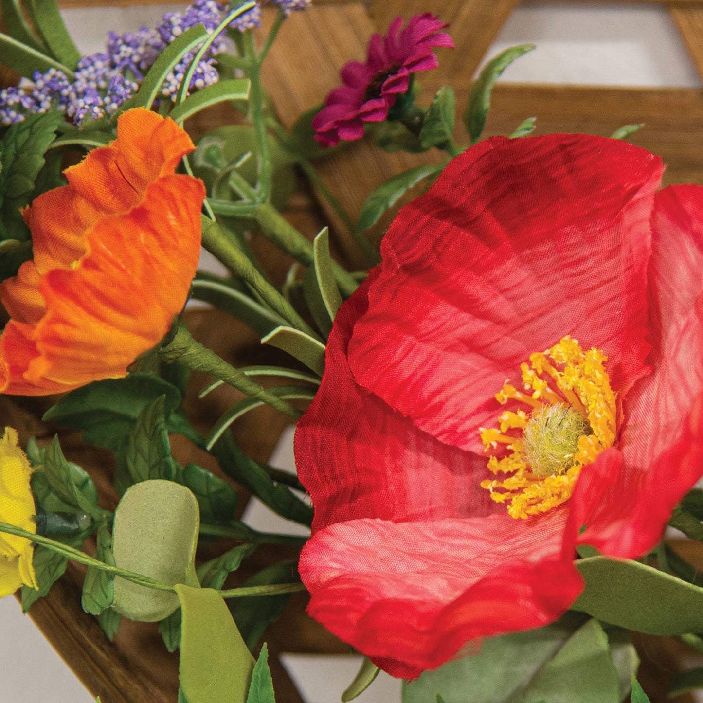 Sunset Poppy & Daisy Pick - 13"